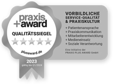 Praxis+Award Qualitätssiegel